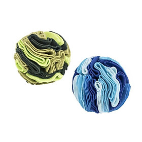 2 x Pet Puzzle Toys Educational Toy Interactive Ball for