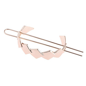 Metal Hair Stick Metal Hair Chopstick Updo Decorative Pins for Girl Women Long Hair