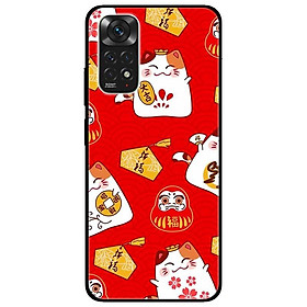 Ốp lưng dành cho Xiaomi Redmi Note 11 4G - Họa Tiết Mèo Đỏ
