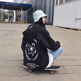 Áo khoác dù nam nữ kiểu dáng năng động thời trang xuống phố của giới trẻ Hàn Quốc hot hit 2019 AB0060