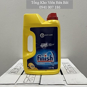 Bột rửa bát Finish Hương Chanh - HÀNG NHẬP KHẨU CHÍNH HÃNG