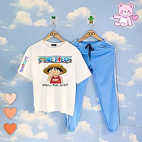 COMBO TIẾT KIỆM Set Đồ Bộ Áo Thun Tay Lửng Quần Kẻ 2 Sọc, Quần Ulzzang 2 Sọc