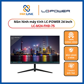 Mua Màn hình máy tính LC-POWER 24 inch LC-M24-FHD-75 Hàng chính hãng