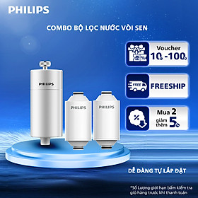 Mua Combo 1 năm trải nghiệm nước sạch chăm sóc da & tóc cho gia đình với Bộ lọc nước vòi sen AWP1775 & Lõi lọc AWP175 (HÀNG CHÍNH HÃNG)