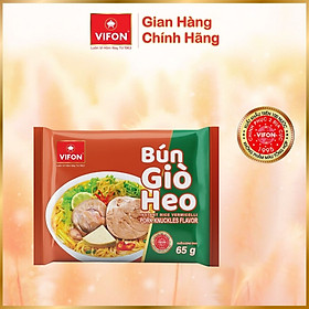 Thùng 30 Bún Giò Heo VIFON 65g  Gói - Thùng 30 gói