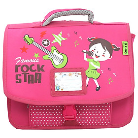 Cặp Học Sinh B.BAG Rock Star C-12-025 - Hồng (33.5 x 30 x 10.5 cm)