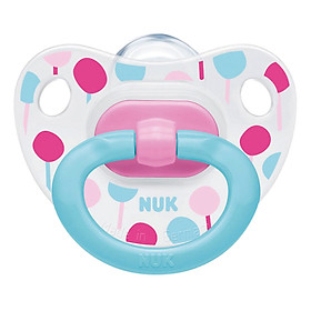 Bộ 2 Ti Giả NUK Silicone Classic 6 - 18 m NU01809 - Màu Ngẫu Nhiên