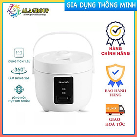 Mua HOẢ TỐC - Nồi cơm điện mini 1.2L SAMONO SW-DF01 cho cặp nhỏ 3 đến 5 người - Hàng chính hãng - Ala Group