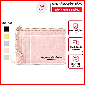 Hình ảnh Ví Nữ Ngắn Mini Thời Trang Chính Hãng TAILIAN Nhỏ Gọn Nhiều Ngăn Đựng Tiền Da Cao Cấp Cực Đẹp Giá Rẻ TM13 - Micocah