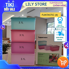 Mua Bộ hộp BQTP FUNTASTIC FOUR 3.1L (4 hộp) - Tupperware