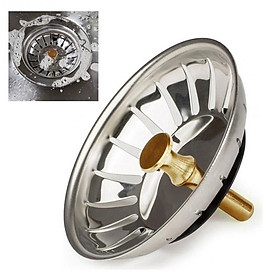 Mua Inox   miếng lọc rác bồn rửa có cao su chặn nước