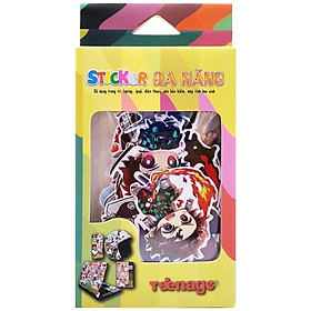 Bộ 40 Sticker Đa Năng Thanh Gươm Diệt Quỷ TDQ 016