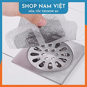 Lưới Lọc Tóc Dán Nắp Cống, Chặn Côn Trùng, Chống Tắc Nghẽn