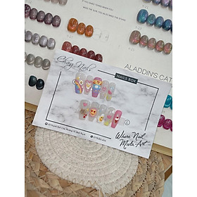 Nail Box thiết kế thủ công ChangNails - Họa tiết Rainbow đầy màu sắc vô cùng cá tính và bắt mắt
