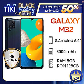 Điện Thoại Samsung Galaxy M32 (8GB/128GB) - Hàng Chính Hãng...