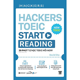 Nơi bán Hackers Toeic Start Reading (30 Phút Tự Học TOEIC Mỗi Ngày) - Giá Từ -1đ