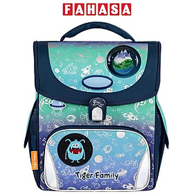 Cặp Chống Gù Jolly Schoolbag Pro 2 - Space Things - Go Green - Tiger Family TGJL-081A