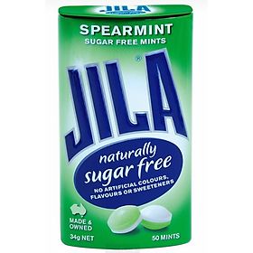 Kẹo Không Đường Jila Bạc Hà Tươi