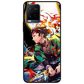 Ốp lưng dành cho Vivo Y21 - Vivo Y21s mẫu Anime Lửa