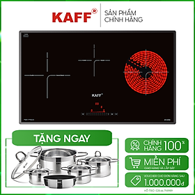 Bếp điện từ kết hợp hồng ngoại đa vùng nấu KAFF KF-IC79H - Hàng chính hãng