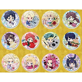 Huy hiệu in hình anime Jojo Bizarre Adventure Cuộc Phiêu Lưu Kì Thú anime chibi dễ thương huy hiệu cài áo (MẪU GIAO NGẪU NHIÊN)