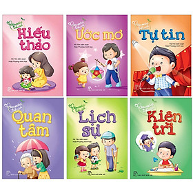 Bộ Gieo Mầm Tính Cách 1 - Combo 6 Cuốn: Hiểu thảo, Quan Tâm, Lịch Sự, Ước Mơ, Kiên Trì, Tự Tin (Tái Bản)