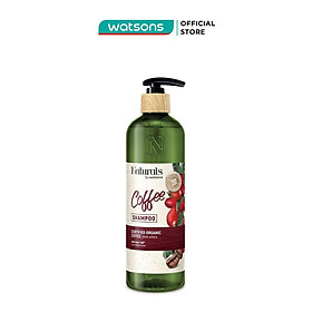 Dầu Gội Naturals By Watsons True Natural Chiết Xuất Coffee 490ml