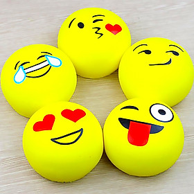 Squishy bánh bao mặt cười, squishy chậm tăng mùi thơm dịu nhẹ - Giao mặt cười ngẫu nhiên - 7,5cm