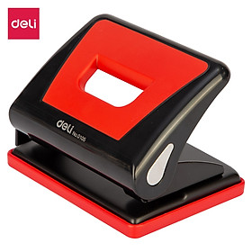 Máy Đục Lỗ 15 Tờ Deli, Xanh Dương, Đỏ, Ghi Xám - 1 Cái E0105