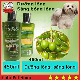 Sữa Tắm Olive Essence tinh dầu oliu 450ml Cho Chó Mèo