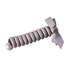 Spiral Hair Tie Stretch Telephone Cord Hair Ties for Thick Hair & Thin Hair