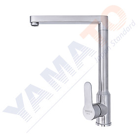 Vòi rửa chén nóng lạnh Inox 304 nguyên khối Yamato cao cấp YCNI01