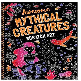 Mythical Creatures Scratch Art