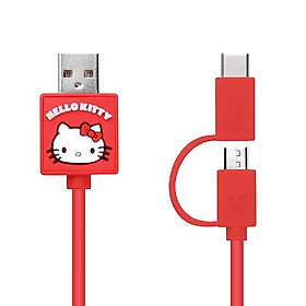 Dây cáp sạc nhanh 2 trong 1 Micro USB /TypeC