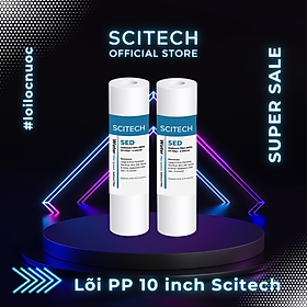 Mua Combo 2 lõi lọc PP 10 inch 5 micron - Lõi số 1 máy lọc nước Nano/UF/RO  bộ lọc thô - Hàng chính hãng
