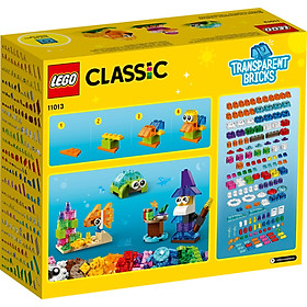 Đồ chơi LEGO Classic Hộp Lắp Ráp Sáng Tạo Trong Suốt 11013
