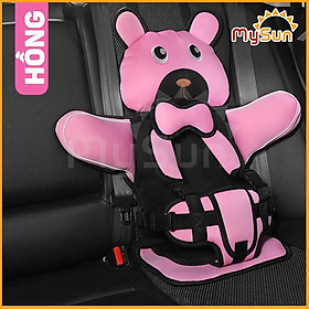Ghế ngồi ô tô oto cho em bé 1 2 3 4 5 tuổi an toàn trên xe hơi MySun