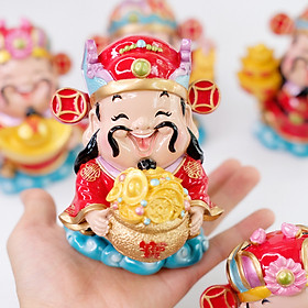 Tượng Thần tài Composite 12cm