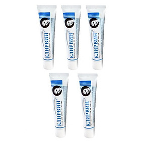 Bộ 5 hộp kem hỗ trợ trị rạn da, sẹo lồi,ị sẹo lõm Klirvin Cream Nga ( 25g/tuýp)