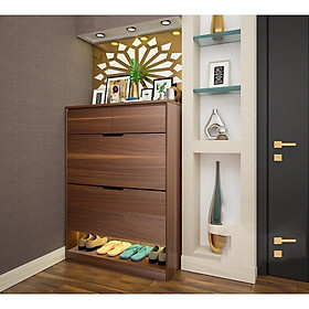 TỦ GIÀY 2 TẦNG GIÁ XOAY HẬU 9 LY