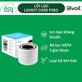 Mua Lõi Lọc Diệt Khuẩn Cho Máy Lọc Không Khí Levoit Core P350-RF - Chính hãng- Bộ Lọc HEPA- Gồm 3 Lớp Lọc | Hàng Chính Hãng