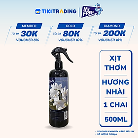 Nước hoa xịt phòng cao cấp Mr.Fresh 500ml