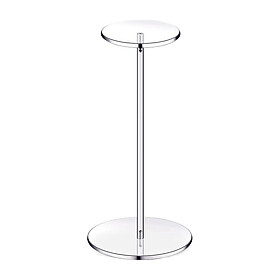 Clear Hat Stand Display Rack Round Display Riser for Living Room Table Home