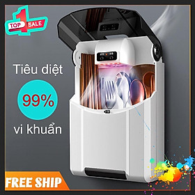 Máy khử khuẩn đũa thìa bằng tia UV, ngăn côn trùng, chống nấm mốc bảo vệ sức khỏe