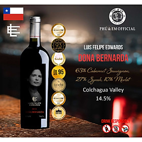 Rượu Vang Đỏ Chile Luis Felipe Edwards Dona Bernarda