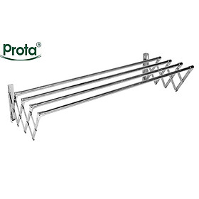 Hình ảnh Review Giá Phơi Đồ Inox Co Giãn Thông Minh Prota - 86 Cm