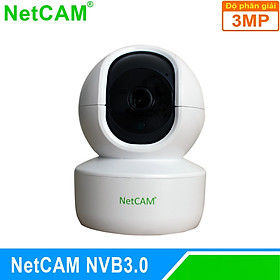 Mua Camera IP WiFi Quay Quét 360 độ NetCAM NVB3.0  độ phân giải 3.0MP - Hàng Chính Hãng