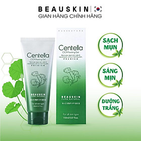 Tẩy Tế Bào Chết Mặt BEAUSKIN Centella Cica Dành Cho Da Dầu Mụn 150ml - BCPG0300110