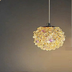 Đèn Thả Pha Lê K9 Hình Quả Nho Nâng Tầm Đẳng Cấp Không Gian Sống decor phòng khách phòng ngủ