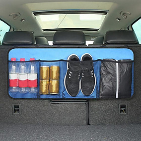 Auto Backseat  Trunk Organizer Storage Bag Mesh Net Pocket